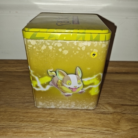 Pokemon Lightning Type Stacking Tin EMPTY - Picture 4 of 5